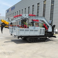 5-Tonnen-Dieselmotor-Raupendumper mit Bagger-Kippfunktion, Getriebe mit Hohem Lastmoment, Marke Kuangcheng, Direkt ab Werk