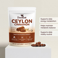 Docteat Cannelle de Ceylan infusée à l'huile MCT – Complément alimentaire pour vitalité quotidienne, bien-être corporel et équilibre