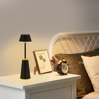 Lampe de chevet minimaliste TAIKOO, lumière d'ambiance créative de style nordique, lampe de table décorative rechargeable à commande tactile