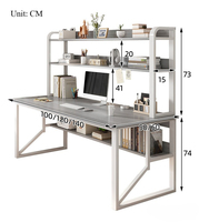 Table d'apprentissage de bureau d'ordinateur de ménage pour des enfants Table d'ordinateur de bureau de bureau d'ordinateur de bureau d'ordinateur