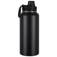 Gobelet isotherme en acier inoxydable de 32 oz, garde au froid 12-24 heures, grande capacité, tasse portable pour sports de plein air, vente en gros disponible