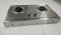 Équipement de cuisine commercial Support d'élévation de poêle en acier inoxydable Plug-And-Play Facile à nettoyer 1 an Garantie complète personnalisable