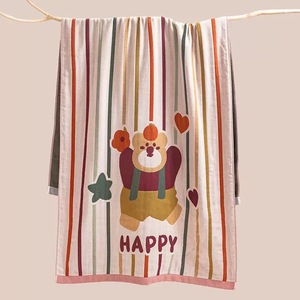 होशम गर्म बिक्री व्यक्तिगत थोक समुद्र तट तौलिए कस्टम डिजाइन प्रतिक्रियाशील मुद्रित लोगो बच्चों के स्नान समुद्र तट तौलिया - Product Image 2