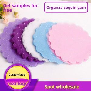 Factory-direct PC-23 <b>Wedding</b> Candy Organza Fabric Sheets Round-shape <b>Gift</b> Tulle <b>Bags</b> Decorative Wraps Packaging Zhejiang Sewing - Product Image 2