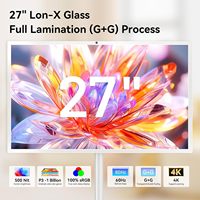 Pantalla táctil Android de 27 pulgadas Smart TV con soporte móvil Puerto de carga Pantalla interactiva para uso comercial