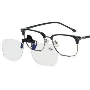 <span class=keywords><strong>Gafas</strong></span> de <span class=keywords><strong>presbicia</strong></span> de una sola luz, ligeras y delgadas, <span class=keywords><strong>gafas</strong></span> de lectura con bloqueo de luz azul con Clip de concha - Product Image 1