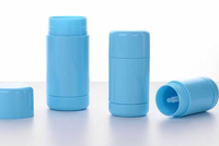 En stock, étiquette privée, 15g 30g 50g 75g, conteneur vide pour stick déodorant, stick rond à visser, flacon de baume à lèvres, tube de stick déodorant