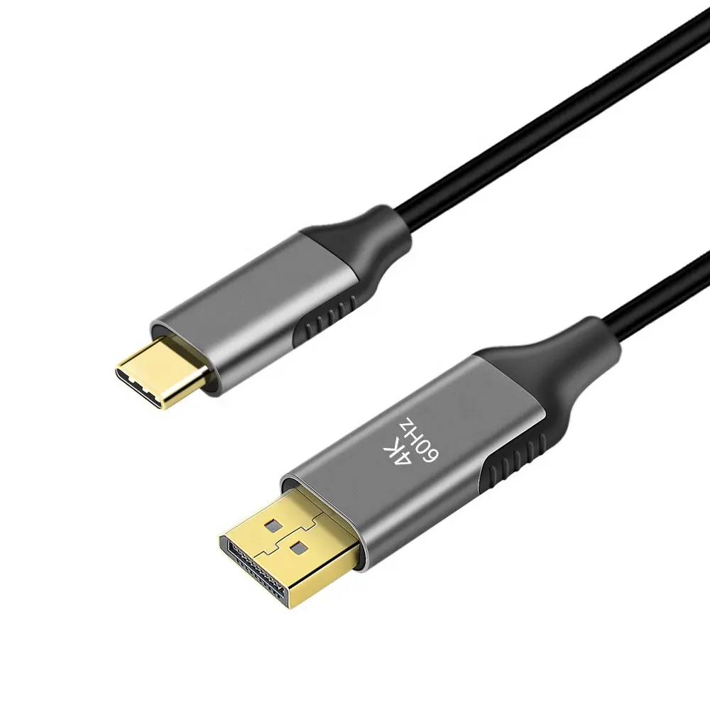 USB C כדי 4K 60Hz DisplayPort כבל עבור MacBook ונינטנדו וhuawei וסמסונג נייד ועוד