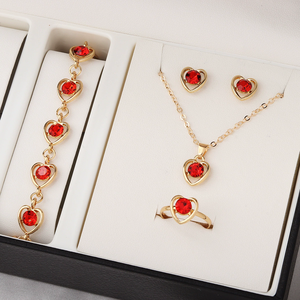 Usine de bijoux Fashion Yiwu pour la vente en gros d'ensembles de bijoux NSJS-00047 - Product Image 3