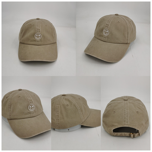 Vintage Mens Hat Tùy Chỉnh Phụ Nữ Vải Nhung Kẻ Không Cấu Trúc CHA Mũ Bán Buôn - Product Image 5