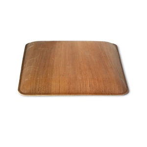 Assiettes en feuilles de palmier "Palmware" 25x25cm, forme carrée, jetables, écologiques, compostables, pour aliments - Product Image 6