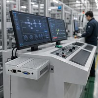 Mini PC Industrial sin Ventilador Sharerdp Supplier con Procesador Intel Core I3 I5 I7 6100U 6200U 7100U 7200U 7500U 8250U 8550U
