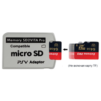 Version 6.0 SD2VITA pour PS Vita Carte mémoire TF pour carte de jeu PSVita Adaptateur PSV 1000/2000 Système 3.60 Carte SD Micro SD Nouveau
