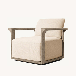 Ensemble de canapés modulaires en teck pour l'extérieur, idéal pour appartement, salle de sport, villa, patio, jardin, pour les loisirs en plein air - Product Image 2