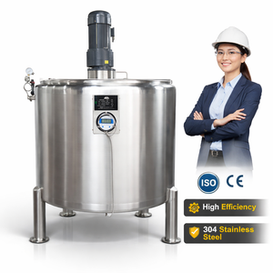 1500L Stainless Steel <b>Chocolate</b> Holding Tank Two Jacket Heating Low Noise Brand 380V China 1KW Heat - Product Image 5