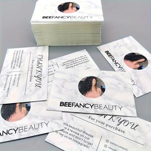 अनुकूलन योग्य खाली व्यवसाय कार्ड मुद्रण योग्य मैट कार्डस्टॉक 0.45 मिमी 3.4x2.1 इंच थोक कम मोक ओएम - Product Image 1