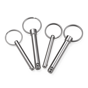 สลักล็อคเหล็กกล้าคาร์บอนชุบนิกเกิลแบบปลดเร็ว ขนาด M6 M8 M10 - Product Image 2