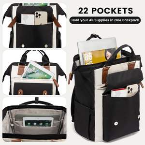 Échantillon Gratuit : Sac à Dos Tendance pour Ordinateur Portable en PVC Recyclé, Étanche, Style Affaires, Écologique, avec Panneau Solaire, pour l'École et les Collègues - Product Image 2