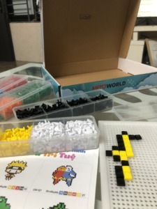 Plus de 1400 pièces de puzzle créatif en mosaïque de pixels, jouet éducatif, blocs de construction, apprentissage précoce, HALO OEM ODM - Product Image 3
