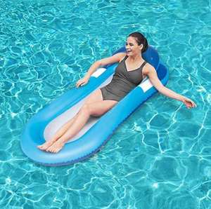 Hamaca flotante de agua, flotador inflable con respaldo, <span class=keywords><strong>silla</strong></span> flotante, cama, sofá, piscina, estera de playa, juguete para piscina - Product Image 5