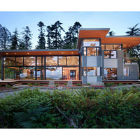 Villa préfabriquée en acier léger entièrement équipée, design moderne, meublée, à prix abordable pour la Nouvelle-Zélande