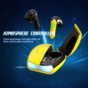 Écouteurs sans fil Affichage numérique Casque mobile <span class=keywords><strong>Dj</strong></span> Stand Stereo Earbuds Factory B2B OEM Tws 5.2 Hiheadphones 65.2 In-ear 200mah - Product Image 4