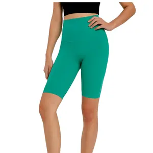 Conjunto de pantalones cortos para bicicleta de montaña para mujer, logo personalizado popular, venta al por mayor