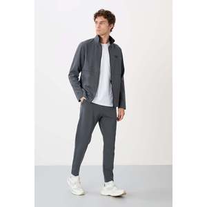 Conjunto Deportivo Air Jones para Hombre, Corte Estándar, Color Gris Oscuro, con Tela de Mezcla de Poliéster, Viscosa y Elastano, para Uso Casual y Deportivo - Product Image 5