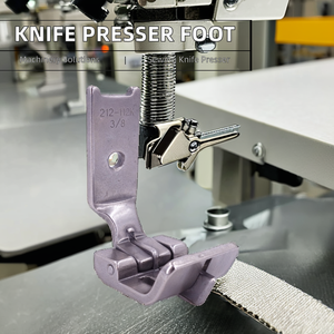 อุปกรณ์เสริมจักรเย็บผ้าแบบเข็มคู่ 842 845 รุ่น 212-112K ตีนผีแบบมีดกลางเคลื่อนที่ได้ สำหรับเย็บขอบเบาะโซฟา ใช้ในอุตสาหกรรม สินค้าใหม่ - Product Image 5