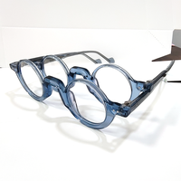 Montures de lunettes optiques à plaque d'épissage transparente de haute qualité en stock, vente en gros mixte