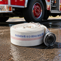 Tuyau de lutte contre l'incendie en polyester tressé haute densité 1,3 MPa pour la protection incendie industrielle