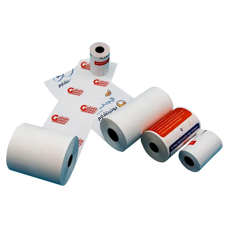 High quality wholesale manufacturers jumbo pos cash register printing receipt ticket thermal paper rolls 57x30