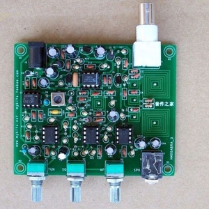 Lắp ráp airband <span class=keywords><strong>Radio</strong></span> Receiver hàng không ban nhạc Receiver DIY Bộ dụng cụ + nhôm trường hợp - Product Image 5