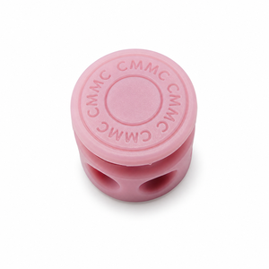 Accessoire de mode en alliage de zinc élastique pour vêtements, embout de cordon avec verrou à ressort, embout de cordon en métal - Product Image 3