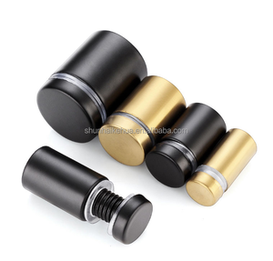 Đen/vàng/trắng thép không gỉ quảng cáo sửa chữa Vít thủy tinh dẫn Acrylic dấu hiệu bế tắc - Product Image 3