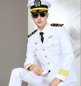 2025 nouveau Aviation uniforme mâle personnel Costume Performance costumes hommes vêtements compagnie aérienne capitaine <span class=keywords><strong>pilote</strong></span> Aviation vêtements de travail Costume - Product Image 1
