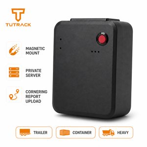 Pelacak GPS Magnetik Nirkabel Berat untuk Kontainer Trailer, Laporan Penggunaan Server Pribadi dengan Basis Magnetik Terintegrasi - Product Image 1