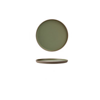 Assiette Circulaire Vintage en Céramique Rustique pour Restaurant, Plat à Pâtes, Assiette à Steak, Assiette à Salade, Assiette à Dessert, Plat de Service, Vaisselle de Cuisine Moléculaire