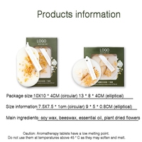 Vente en gros Sachet de cire parfumée faite à la main Arôme naturel/Comprimés de cire non toxique Désodorisant pour placard écologique
