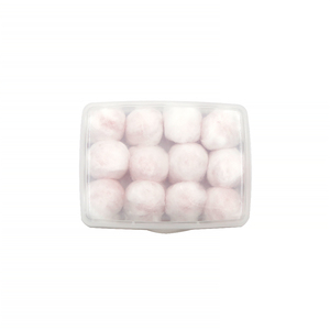 Bouchons d'oreilles en cire pour dormir et nager - Réutilisables, moulables, réduction du bruit, cire naturelle douce et coton médical rose/bleu - Product Image 1