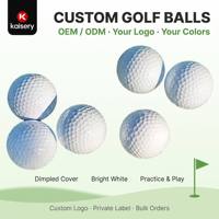 Balles de golf en gros à prix abordable, balles d'entraînement pour driving range, en vrac, en Surlyn, 2 pièces, longue distance, durables, logo personnalisé, directement de l'usine OEM