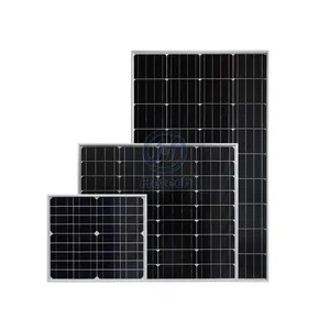 Bảng điều khiển năng lượng mặt trời chất lượng cao 125 Watt 120 watt Mono bảng điều khiển năng lượng mặt trời 110 Watt xách tay