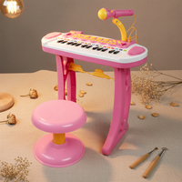 31 touches clavier piano orgue électronique avec microphone et chaise