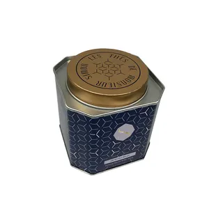 Lata de lata de malásia fabricante, embalagens de metal latas de lata de presente de chá matcha