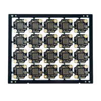 Fabrication de circuits imprimés (PCB) sur mesure avec microvia, remplissage POFV, placage, masque de soudure et via recouvertes par l'usine de fabrication de circuits imprimés Via in Pad.