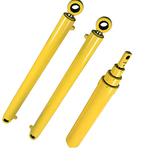 Cylindre hydraulique télescopique robuste Lejiang pour excavatrice sur chenilles de 30 à 50 tonnes - Cylindre de levage avant - Garantie 1 an - Product Image 1