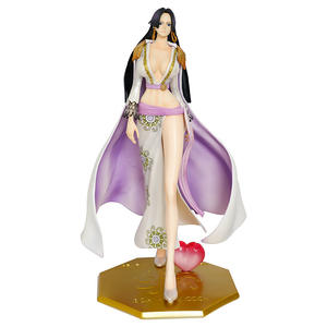27cm <span class=keywords><strong>One</strong></span> Pieces Action Figure <span class=keywords><strong>Sexy</strong></span> <span class=keywords><strong>Boa</strong></span> Hancock Chibi Anime Figure Reine des Pirates Bureau Jouet Statue En Gros Dropshipping - Product Image 5