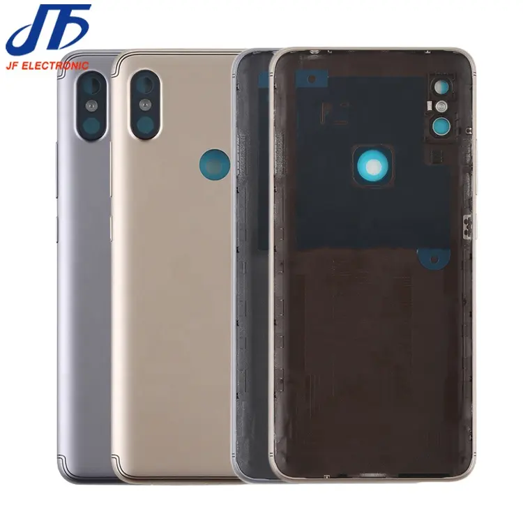 Rear Back cover housing For Redmi S2 battery back housing cover with Camera Glass Lens