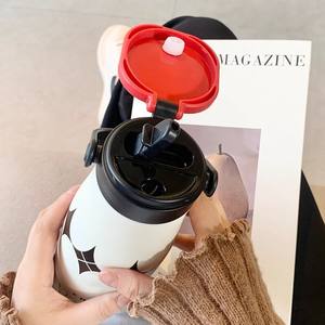 Botella de Agua Aislada C Mate 7005 Mocha, Termo Portátil de Doble Bebida para Uso en Exteriores - Product Image 5