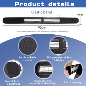 Cinturón <span class=keywords><strong>de</strong></span> soporte pélvico ajustable Cinturón <span class=keywords><strong>de</strong></span> <span class=keywords><strong>cadera</strong></span> sacroilíaco lumbar bajo para aliviar el <span class=keywords><strong>dolor</strong></span> <span class=keywords><strong>de</strong></span> articulación sacroilíaca para mujer - Product Image 2